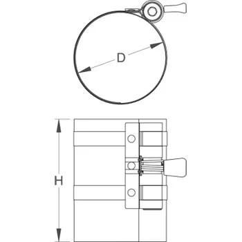 Unior šelna za sabijanje karika 1 3/4