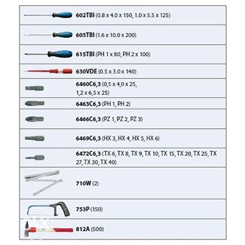Unior set alata za vodoinstalatere 1013A 623943-2