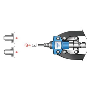 Unior garnitura klešta za blok zakovice 1301/6 619880-4
