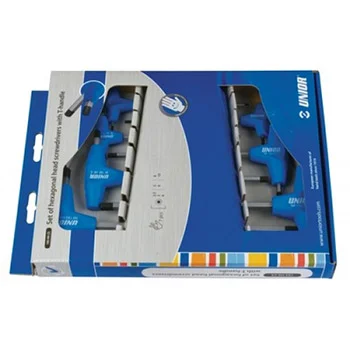 Unior ključevi imbus sa T-ručicom, dvostrani, u kartonskoj kutiji 7 kom 193HXCS 607890 Unior ključevi imbus sa T-ručicom, dvostrani, u kartonskoj kutiji 7 kom 193HXCS 607890