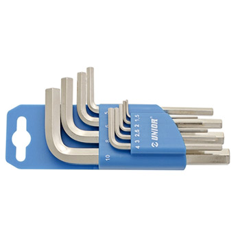 Unior ključevi imbus na plastičnom držaču 10 kom 220/3PH 617079 Unior ključevi imbus na plastičnom držaču 10 kom 220/3PH 617079