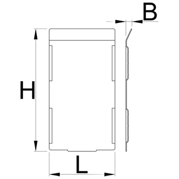 Unior set razdelnika za velike fioke 5kom 991.21HDS 628271-1