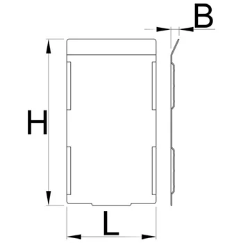 Unior set razdelnika za velike fioke 5kom 991.21HDS 628271 Unior set razdelnika za velike fioke 5kom 991.21HDS 628271