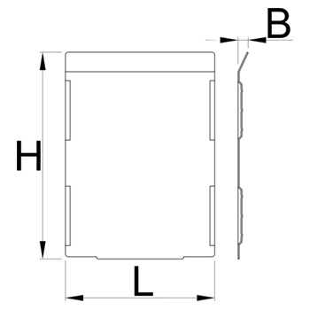 Unior set razdelnika za velike fioke 5kom 991.22HDS 628272-1