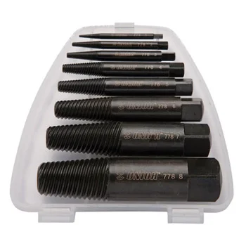 Unior set izvlakača polomljenih vijaka 8 kom 778/4PB 616822 Unior set izvlakača polomljenih vijaka 8 kom 778/4PB 616822