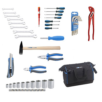 Set UNIOR alata od 42 dela u B&W torbi za alat CARRY 900/42C Set UNIOR alata od 42 dela u B&W torbi za alat CARRY 900/42C