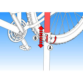 Unior  stalak za servisiranje bicikala sa dve prihvatne čeljusti 1693C 622581-1