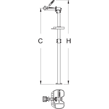 Unior stalak za servisiranje bicikala sa stegom sa podesivim prihvatom i bez fiksne ploče 1693BS1 625014-1