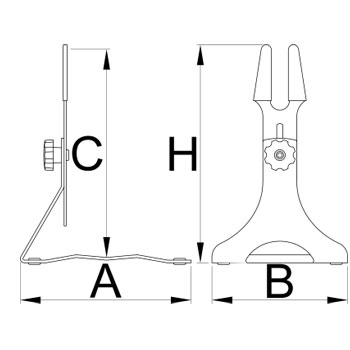 Unior stalak za bicikle podesivi 1693H 626542-1