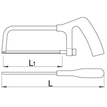 Unior ram za testeru 260mm 753P 612164-1
