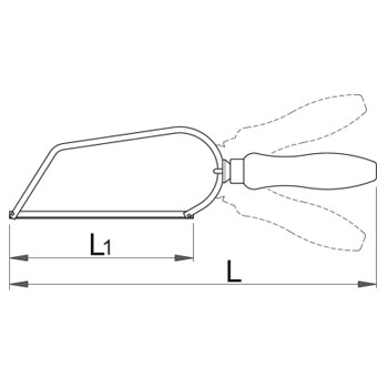 Unior testera 305mm 753W 612163-1