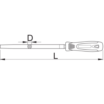 Unior turpija okrugla za drvo polufina 425mm 769H1/2S 613046-1