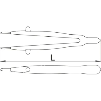 Unior pinceta prava izolovana 1340VDEDP 616847-1