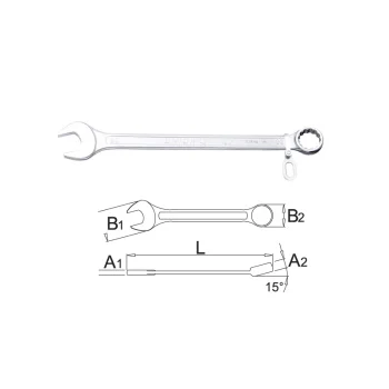 Unior ključ viljuškasto-okasti dugi za rad na visini 5/8