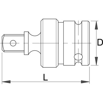 Unior zglob kardanski IMPACT prihvat 1 1/2 234.6/4 617689-1