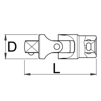 Unior zglob kardanski prihvat 1/2 190.6/2 600873-1