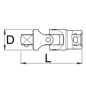 Unior zglob kardanski prihvat 1/2 190.6/2 600873-1