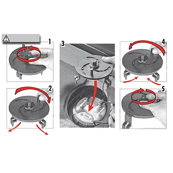 USAG ključ trokraki za demontažu merača goriva 446H U04460008-1