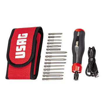 USAG akumulatorski odvijač sa bitovima 324 XP/B16 U03240801 USAG akumulatorski odvijač sa bitovima 324 XP/B16 U03240801