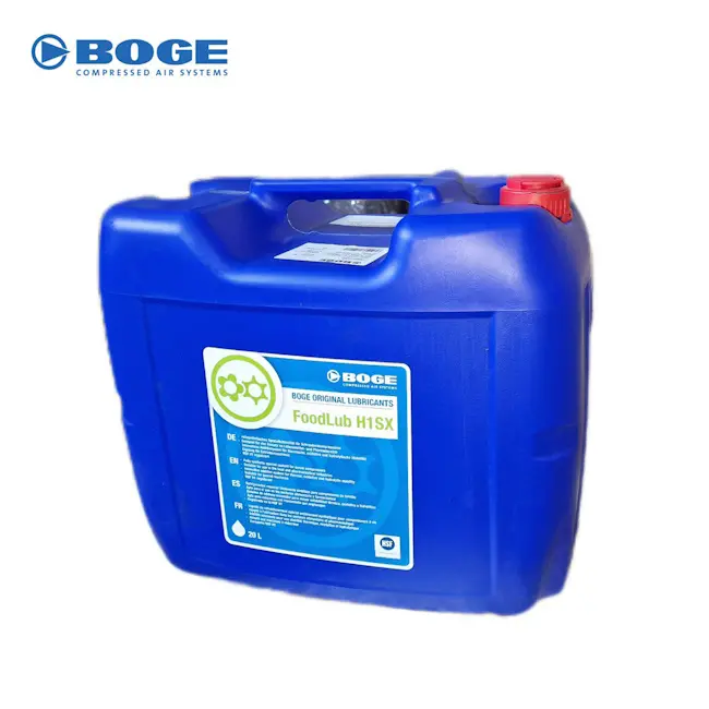 BOGE FOODLUB-H1 S ulje za vijčane kompresore 20l 10125590038 BOGE FOODLUB-H1 S ulje za vijčane kompresore 20l 10125590038