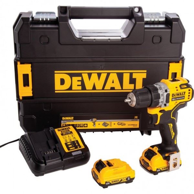DeWalt aku bušilica/odvrtač 12V 2x2.0Ah DCD701D2-QW DeWalt aku bušilica/odvrtač 12V 2x2.0Ah DCD701D2-QW