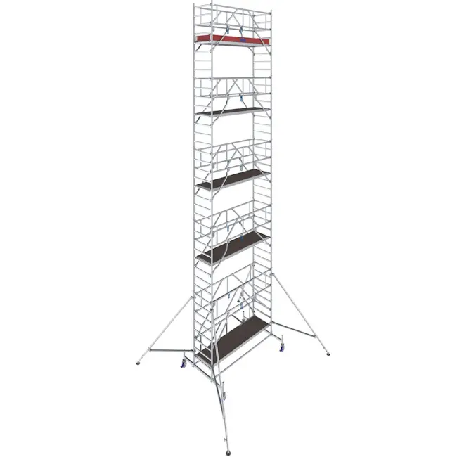 KRAUSE STABILO aluminijumska pokretna skela 2.50x0.75m radna visina 11.40m 772091 KRAUSE STABILO aluminijumska pokretna skela 2.50x0.75m radna visina 11.40m 772091