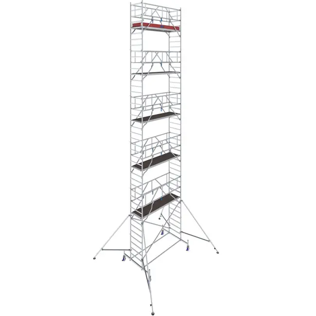 KRAUSE STABILO aluminijumska pokretna skela 2.50x0.75m radna visina 12.40m 772107 KRAUSE STABILO aluminijumska pokretna skela 2.50x0.75m radna visina 12.40m 772107