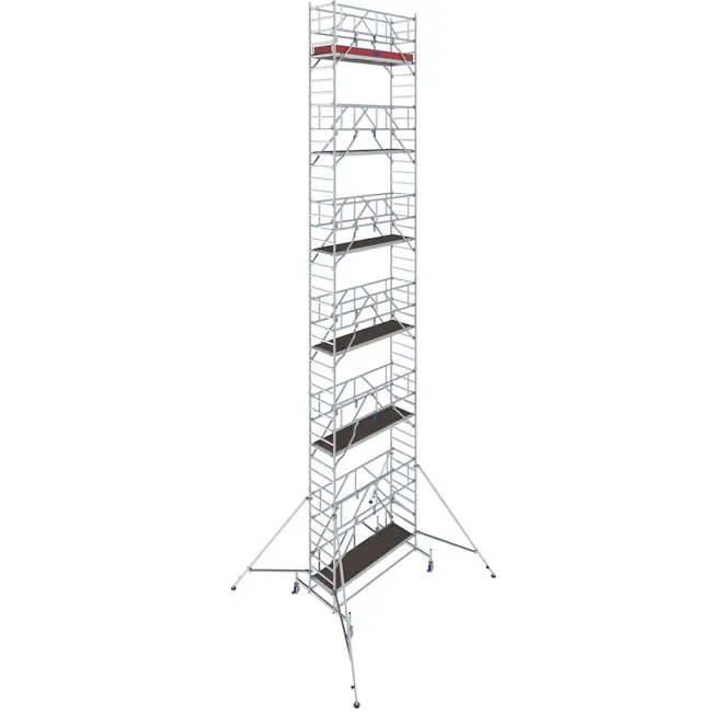 KRAUSE STABILO aluminijumska pokretna skela 2.50x0.75m radna visina 13.40m 772114 KRAUSE STABILO aluminijumska pokretna skela 2.50x0.75m radna visina 13.40m 772114