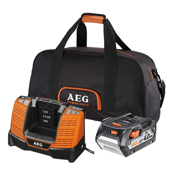 Aeg set baterije 18V 4Ah i punjača SET L1840BL Aeg set baterije 18V 4Ah i punjača SET L1840BL