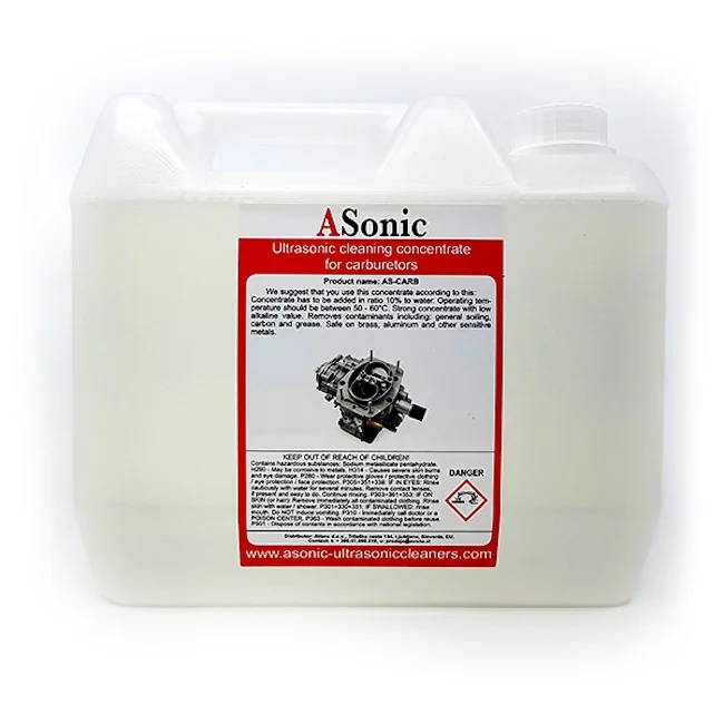 Asonic ultrazvučni koncentrat za čišćenje 5l AS-CARB-5