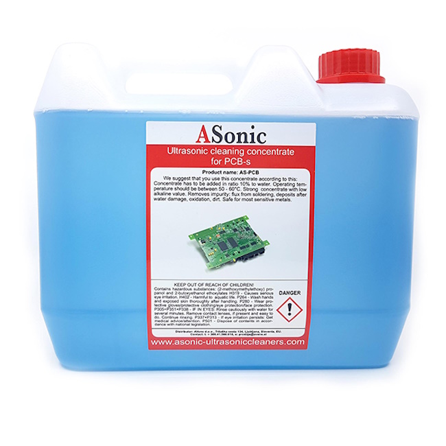 Asonic ultrazvučni koncentrat za čišćenje 5l AS-PCB-5 Asonic ultrazvučni koncentrat za čišćenje 5l AS-PCB-5