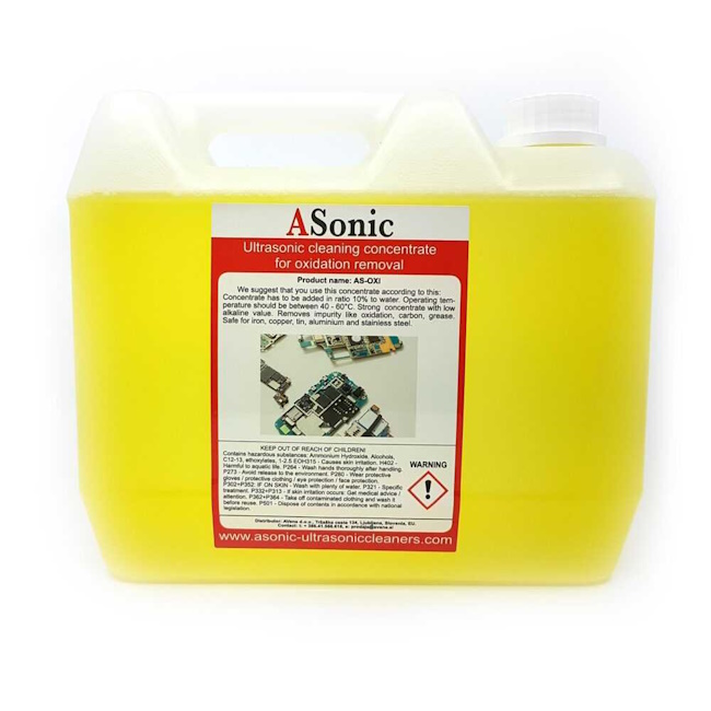 Asonic ultrazvučni koncentrat za čišćenje 25l AS-OXI-25 Asonic ultrazvučni koncentrat za čišćenje 25l AS-OXI-25