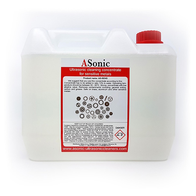 Asonic ultrazvučni koncentrat za čišćenje 5l AS-SENS-5 Asonic ultrazvučni koncentrat za čišćenje 5l AS-SENS-5