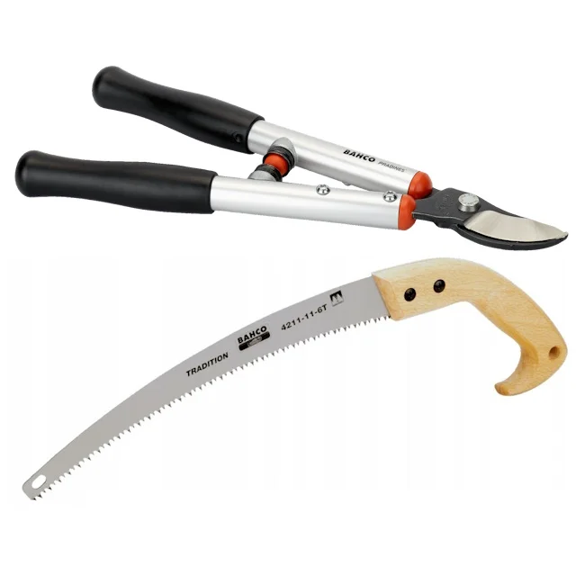 Bahco makaze i testera za orezivanje set 2/1 P114SL5042 Bahco makaze i testera za orezivanje set 2/1 P114SL5042