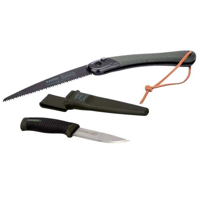 Bahco testera za orezivanje i nož kamperski set 2/1 LAP-KNIFE Bahco testera za orezivanje i nož kamperski set 2/1 LAP-KNIFE