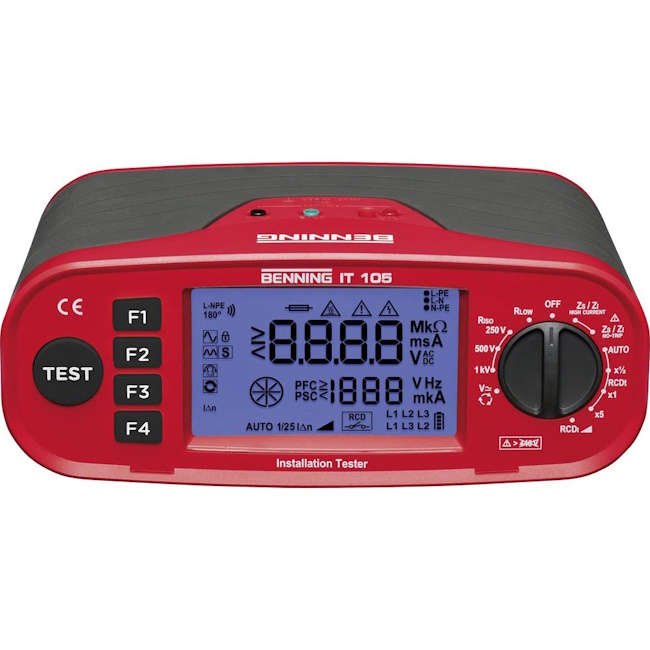 Benning tester izolacije uzemljenja i mreža 25 V-1000V IT-105 Benning tester izolacije uzemljenja i mreža 25 V-1000V IT-105