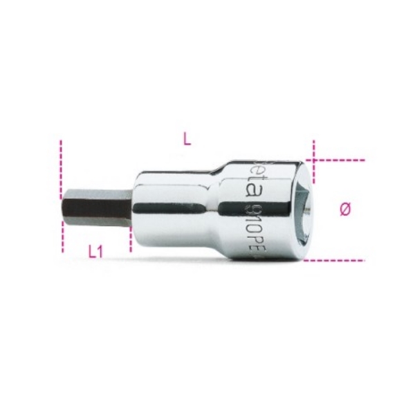 Beta ključ nasadni inbus 6mm 3/8 Beta ključ nasadni inbus 6mm 3/8