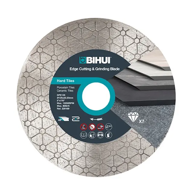 Bihui dijamantska ploča za poliranje i brušenje 125mm DPE125 Bihui dijamantska ploča za poliranje i brušenje 125mm DPE125