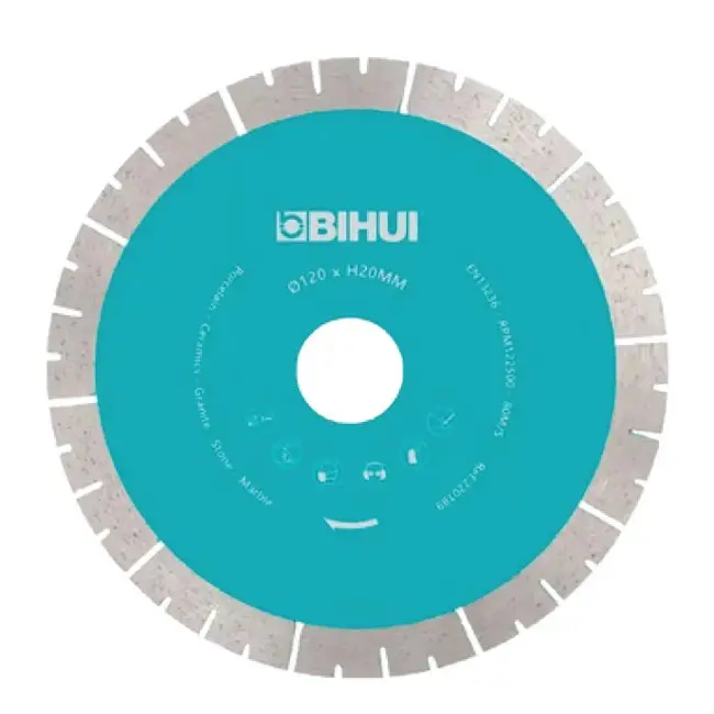 Bihui dijamantska rezna ploča B-ACTION za TCSA1200 120mm DCBS120