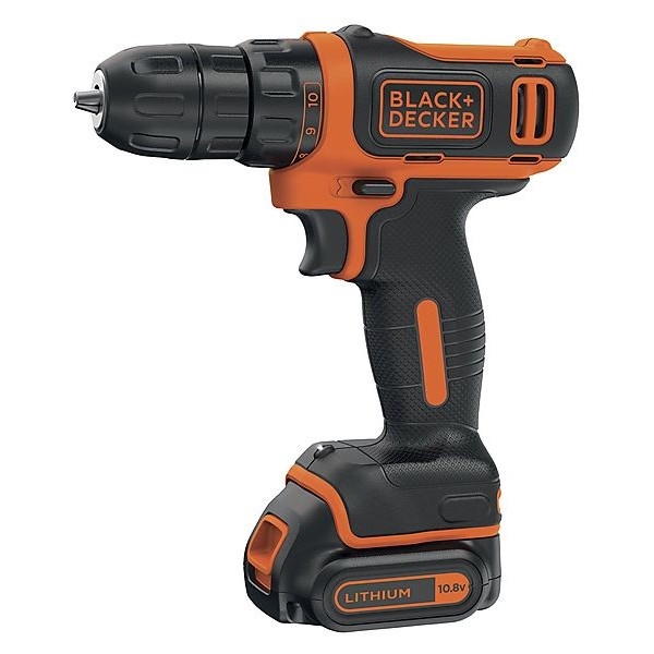 Black and Decker akumulatorska bušilica-odvijač BDCDD12 + poklon garnitura pribora A7188 Black and Decker akumulatorska bušilica-odvijač BDCDD12 + poklon garnitura pribora A7188