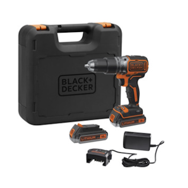 Black&Decker aku udarna bušilica 18V 2.5Ah BL188E2K-QW