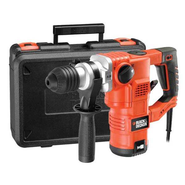 Black&Decker elektro pneumatski čekić 1250W SDS+ KD1250K Black&Decker elektro pneumatski čekić 1250W SDS+ KD1250K