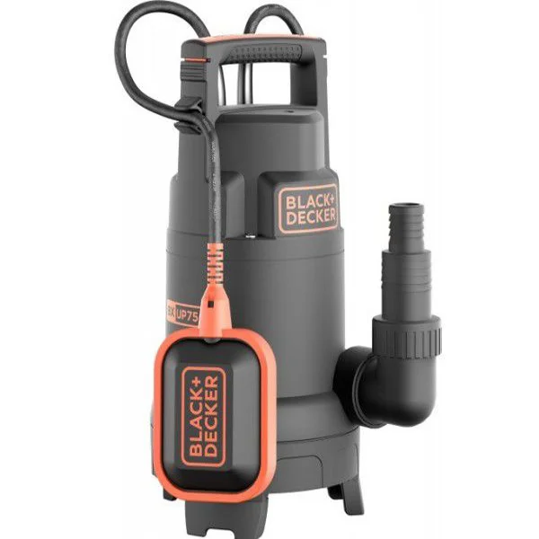 Black&Decker potapajuća pumpa za čistu i prljavu vodu 750W BXUP750PTE Black&Decker potapajuća pumpa za čistu i prljavu vodu 750W BXUP750PTE