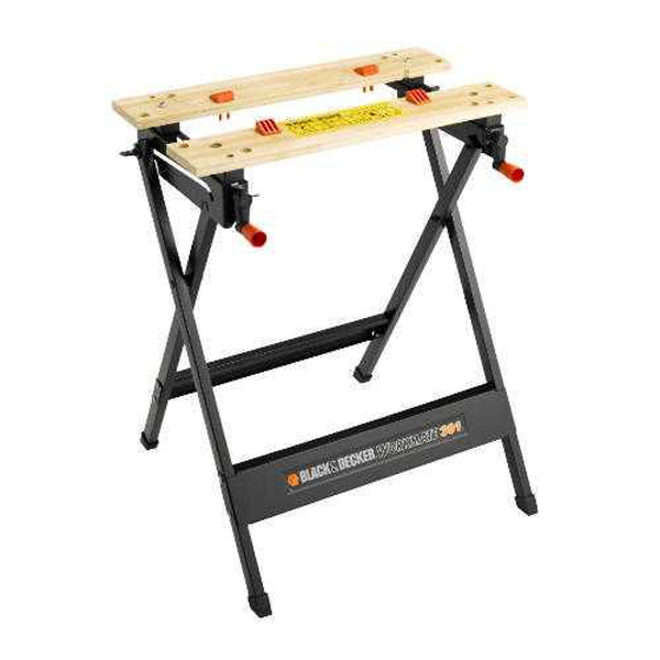 Black&Decker radni sto sklopivi nosivost 160 kg WM301 Black&Decker radni sto sklopivi nosivost 160 kg WM301