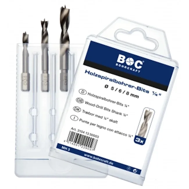 Bohrcraft burgije HSS MH 3 5-8mm set 3/1 31041330003 Bohrcraft burgije HSS MH 3 5-8mm set 3/1 31041330003