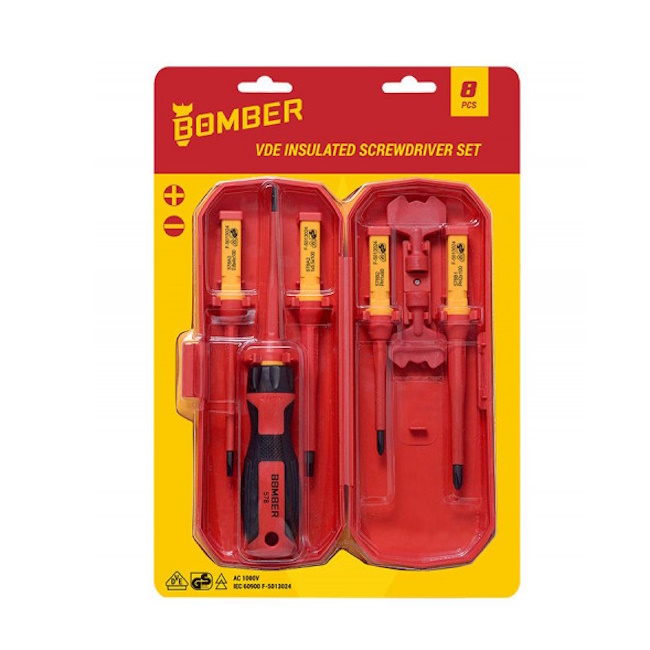 Bomber set odvijača VDE 8 komada 72339