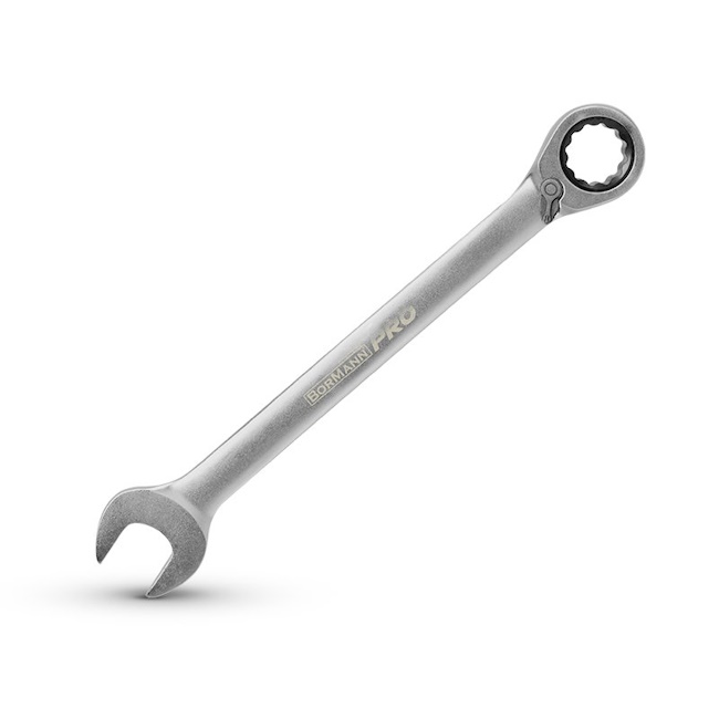 Bormann Pro kombinovani ključ sa čegrtaljkom 19mm BHT7622 Bormann Pro kombinovani ključ sa čegrtaljkom 19mm BHT7622