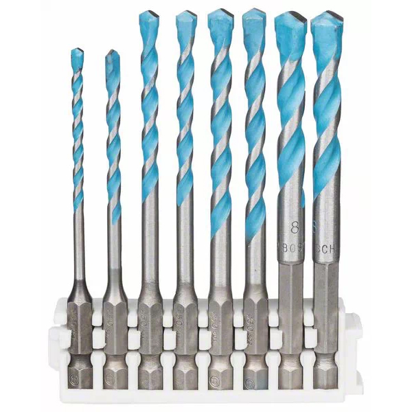 Bosch 8-delni set višenamenskih burgija HEX-9 Multi Construction 2608577141