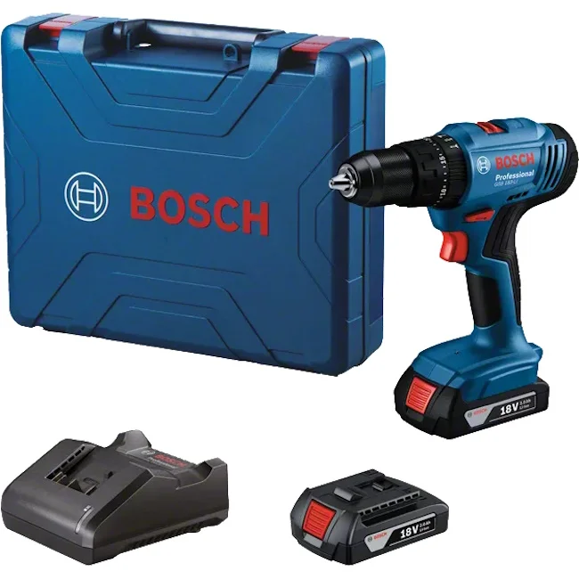 Bosch akumulatorska vibraciona bušilica odvrtač 2x2.0Ah 06019K9100