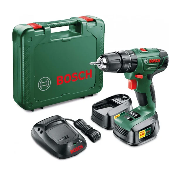 Bosch akumulatorska dvobrzinska vibraciona bušilica-odvrtač litijum-jonska PSB 1800 LI-2 06039A3321 Bosch akumulatorska dvobrzinska vibraciona bušilica-odvrtač litijum-jonska PSB 1800 LI-2 06039A3321